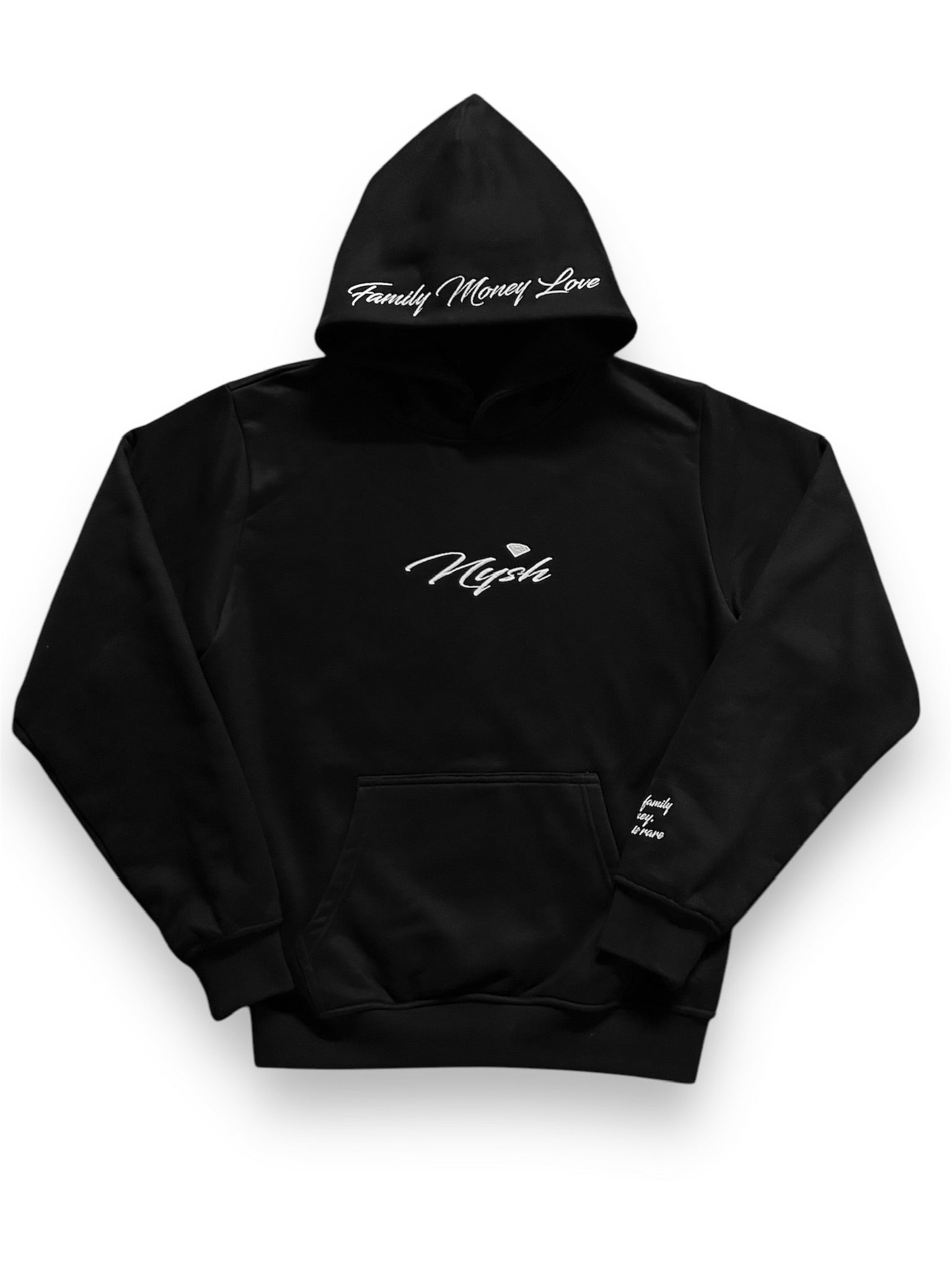 Black Nysh Hoodie - Nysh