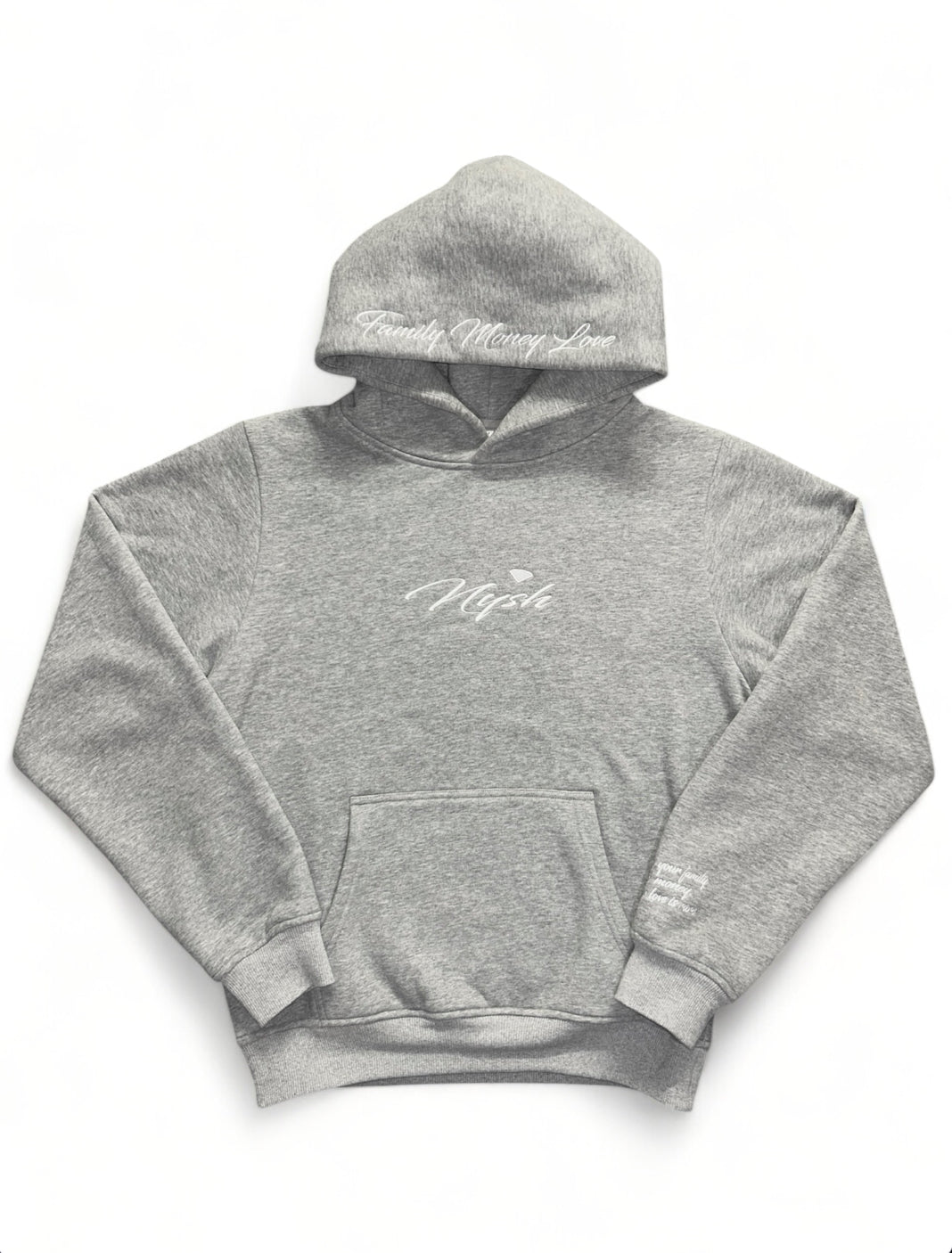 Grey Nysh Hoodie - Nysh